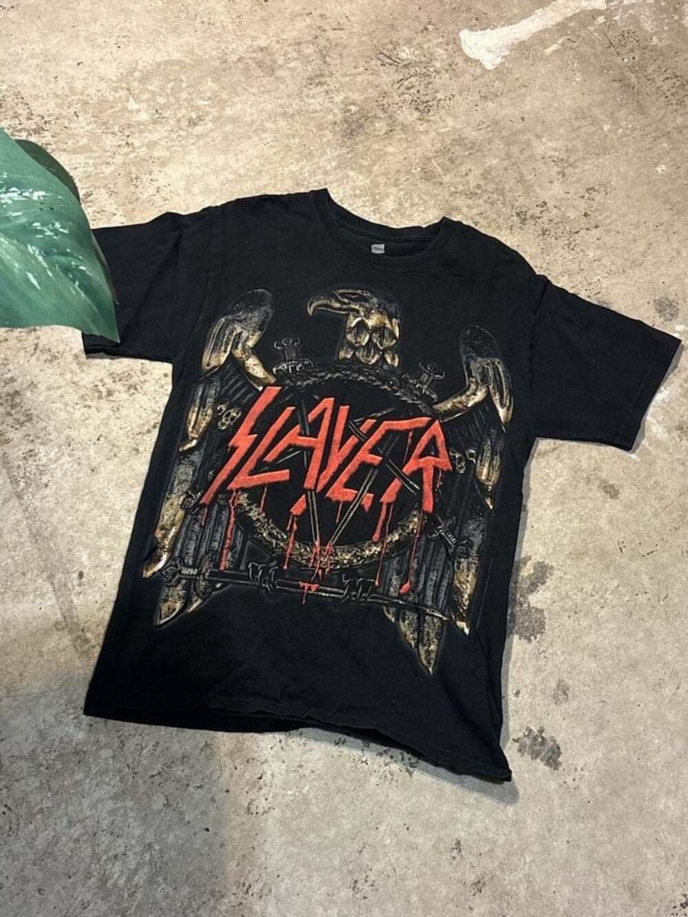 Slayer 2012-2013 World Tour Eagle Graphic T-Shirt